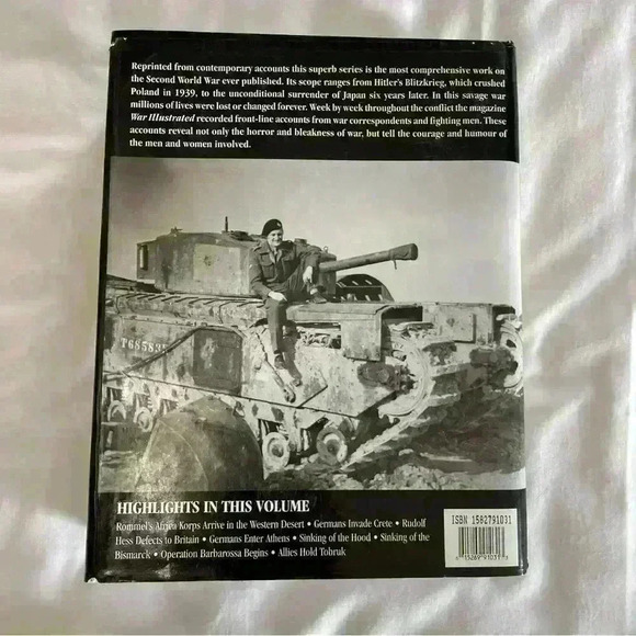 The Second World War: Sands of Blood: Volume IV: 1/1941 - 8/1941 Hardcover - Picture 8 of 8